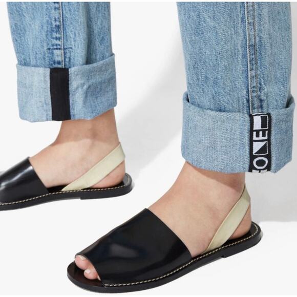 PSWL PROENZA SCHOULER Rigid Cuffed Stovepipe Jeans - size 29 - Picture 3 of 12